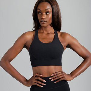 NWT Buff Bunny Rosa Sports Bra in Onyx Black